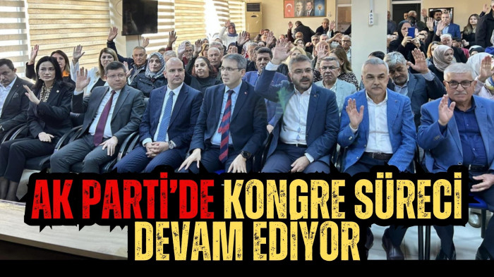 AK Parti’de kongre süreci devam ediyor