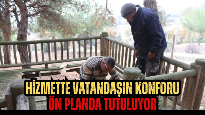 Hizmette Vatandaşın Konforu Ön Planda Tutuluyor