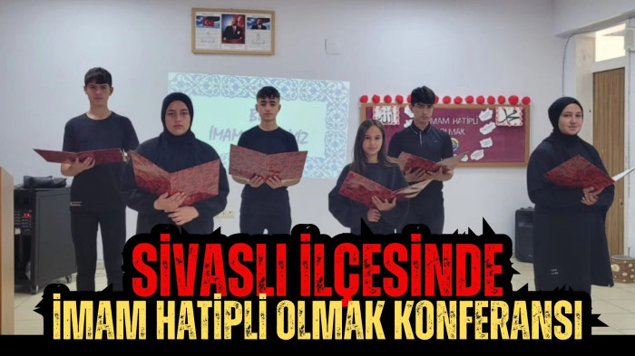 Sivaslı ilçesinde İmam Hatipli Olmak Konferansı